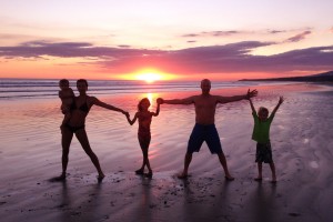 Sunset Family