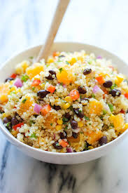 corn bean quinoa salad