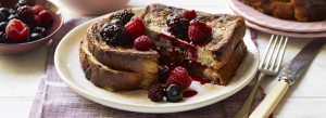 french toast and berries